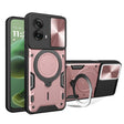 Husa de protectie Techsuit CamGuard Pro compatibil cu Motorola Moto G35, Roz Auriu