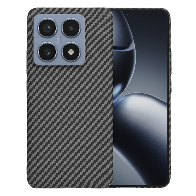 Husa de protectie Techsuit Carbonite FiberShell compatibil cu Xiaomi 14T Pro, Negru
