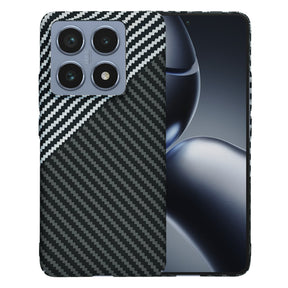 Husa de protectie Techsuit Carbonite FiberShell compatibil cu Xiaomi 14T Pro, Stealth Gray