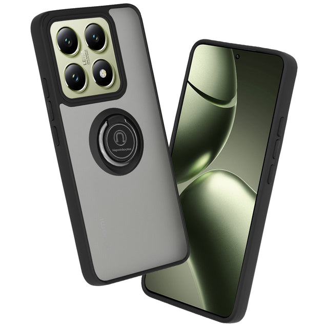 Husa de protectie Techsuit Glinth compatibil cu Xiaomi 14T, Negru