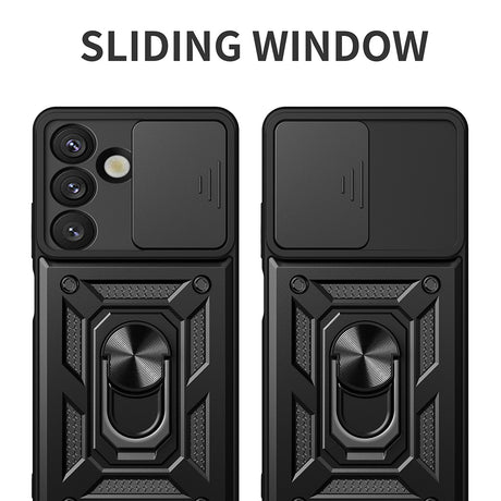 Husa de protectie Techsuit CamShield Series compatibil cu Samsung Galaxy S25, Negru