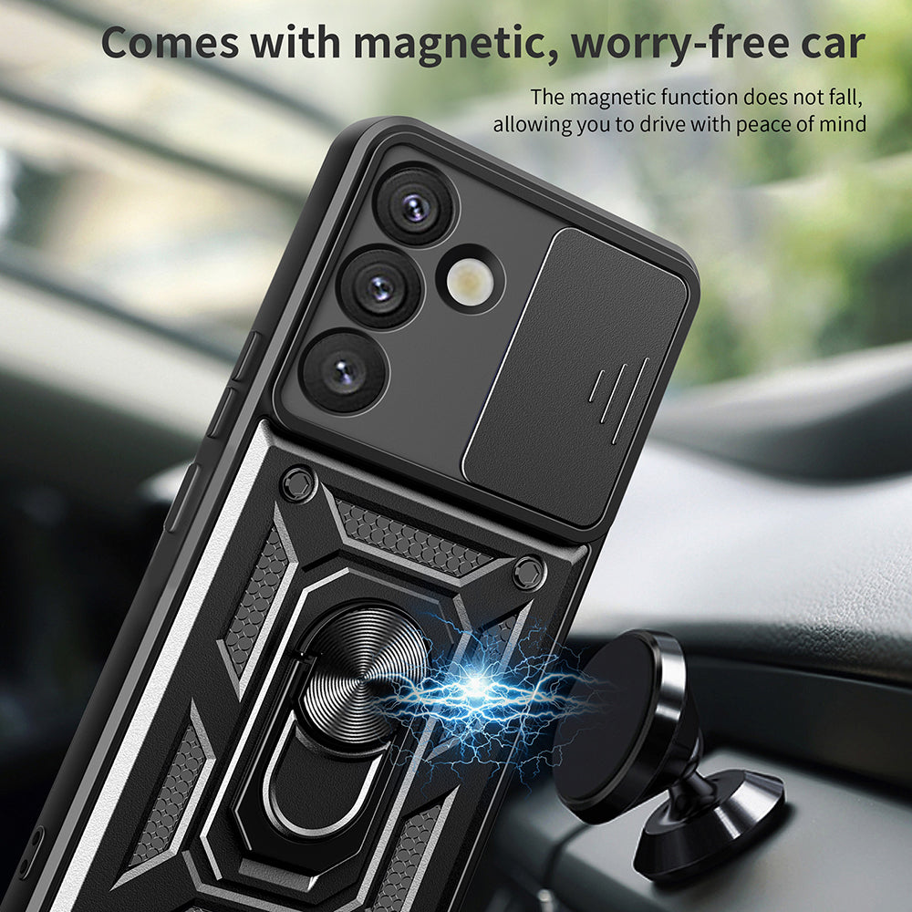 Husa de protectie Techsuit CamShield Series compatibil cu Samsung Galaxy S25 Plus, Negru