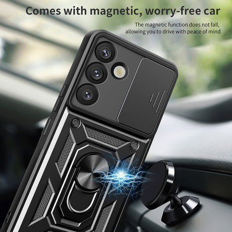Husa de protectie Techsuit CamShield Series compatibil cu Samsung Galaxy S25 Plus, Negru