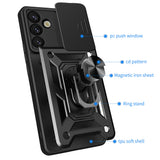 Husa de protectie Techsuit CamShield Series compatibil cu Samsung Galaxy S25 Plus, Roz Auriu