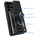 Husa de protectie Techsuit CamShield Series compatibil cu Samsung Galaxy S25 Ultra, Negru