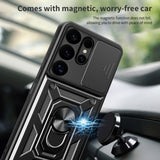 Husa de protectie Techsuit CamShield Series compatibil cu Samsung Galaxy S25 Ultra, Negru