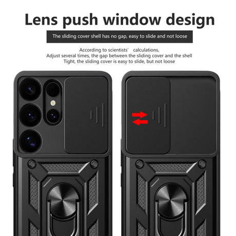 Husa de protectie Techsuit CamShield Series compatibil cu Samsung Galaxy S25 Ultra, Albastru