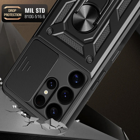 Husa de protectie Techsuit CamShield Series compatibil cu Samsung Galaxy S25 Ultra, Albastru