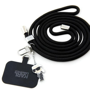 Suport Karl Lagerfeld Crossbody Cord, negru