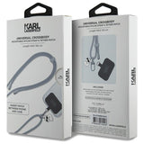 Suport Karl Lagerfeld Crossbody Cord (KLUCNMSCKIG), Universal, Nylon, 150cm, Choupette Grey