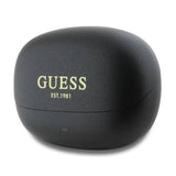 Casti Guess Capsule Printed Logo (GUTWST88MCTGK), In-Ear, Bluetooth, TWS, Negru