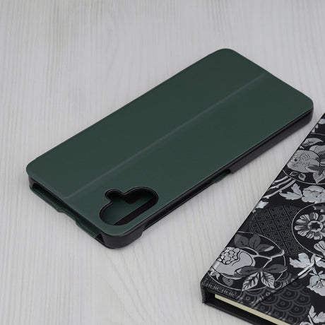 Husa de protectie Techsuit eFold Series compatibil cu Samsung Galaxy A06, Verde Inchis