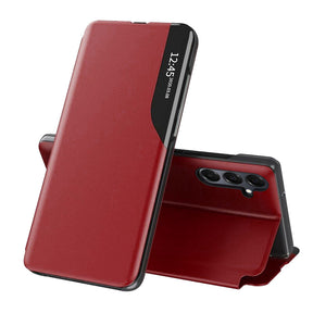 Husa de protectie Techsuit eFold Series compatibil cu Samsung Galaxy A16 4G / A16 5G, Rosu