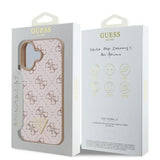 Husa de protectie Guess Hardcase 4G Triangle Metal Logo (GUHCP16MPG4GPH) compatibil cu iPhone 16 Plus, Alb
