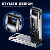 Stick Memorie Adata (AROY-UR340-64GBK), 64GB, USB 3.2, Negru