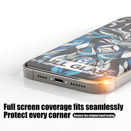 Folie de protectie Lito D+ Max 300C compatibil cu iPhone 15 Pro, Transparent