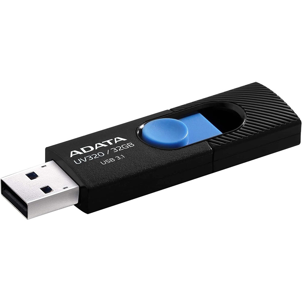 Stick Memorie Adata AUV320 (AUV320-32G-RBKBL), USB 3.1, 32GB, Negru