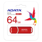Stick de Memorie Adata AUV150-64G-RRD, USB 3.2, 64GB, Roșu