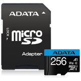 Card de memorie Adata MicroSDXC 256GB, Class 10, UHS-I, Negru