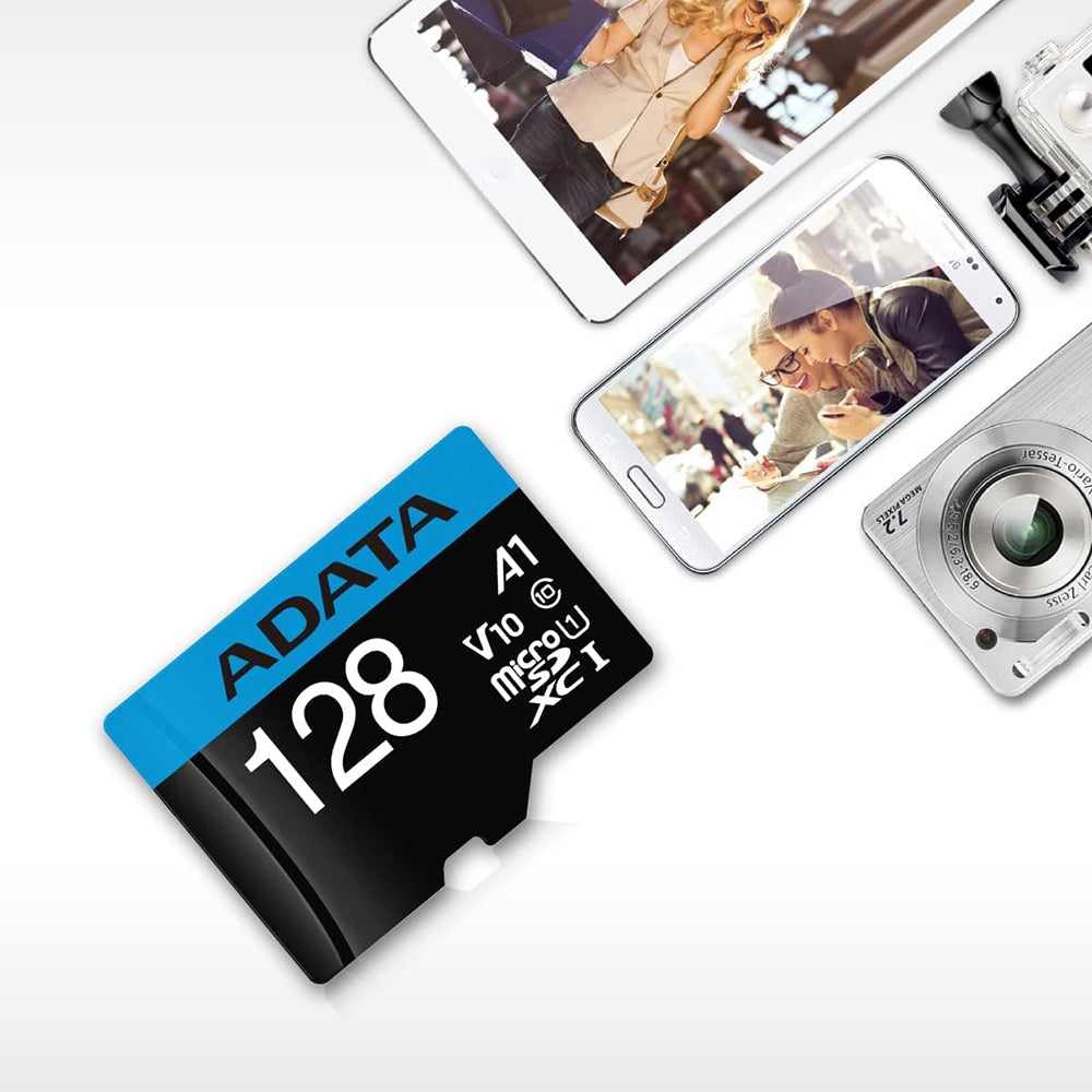 Card de memorie Adata MicroSDXC 256GB, Class 10, UHS-I, Negru