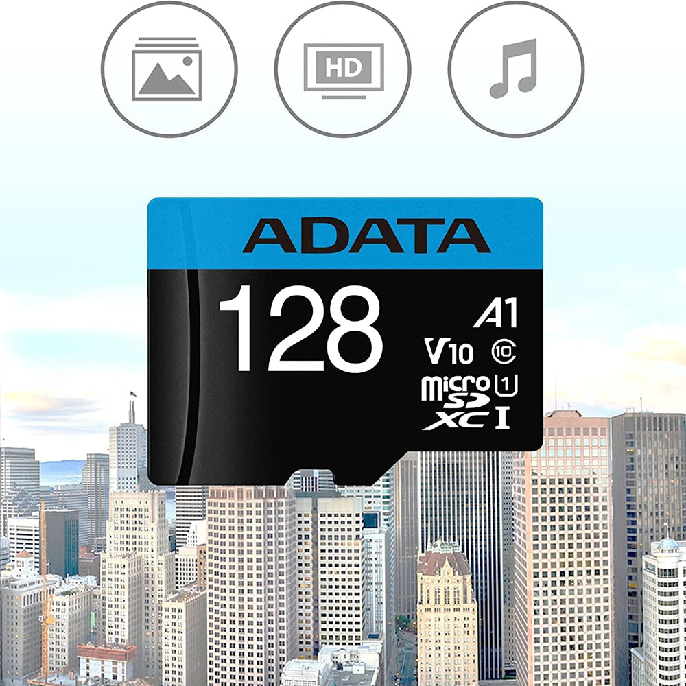 Card de memorie Adata MicroSDXC 256GB, Class 10, UHS-I, Negru