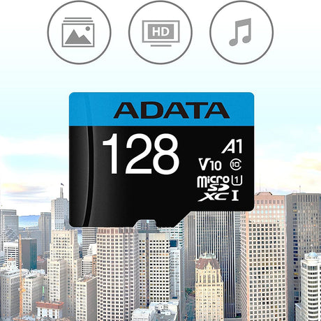 Adata MicroSDXC 256 GB memóriakártya, fekete
