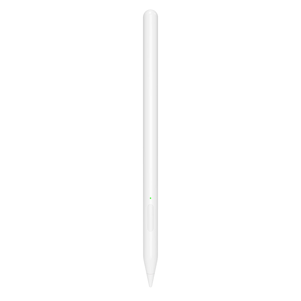 Stylus Techsuit Stylus Pen (V15), for iPad, Find My Pen App, Bluetooth, Type-C, Palm Rejection, Tilt Sensitivity, 130mAh, Alb