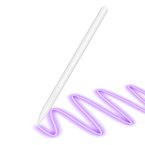 Stylus Techsuit Stylus Pen (V15), for iPad, Find My Pen App, Bluetooth, Type-C, Palm Rejection, Tilt Sensitivity, 130mAh, Alb