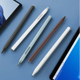 Stylus Techsuit Stylus Pen (C581-C), Microsoft Surface, Type-C, Palm Rejection, Tilt Sensitivity, Side Adsorption, 90mAh, Negru