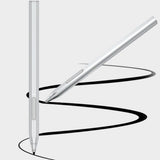 Stylus Techsuit Stylus Pen (C581-C), Microsoft Surface, Type-C, Palm Rejection, Tilt Sensitivity, Side Adsorption, 90mAh, Negru
