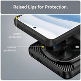 Husa de protectie Techsuit Carbon Silicone compatibil cu Xiaomi Redmi Note 14 Pro+ 5G, Negru