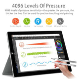 Stylus Techsuit Stylus Pen (F94S), for Microsoft Surface, Active, Educational Pen, Palm Rejection, AAAA Battery, MPP1.51, Negru