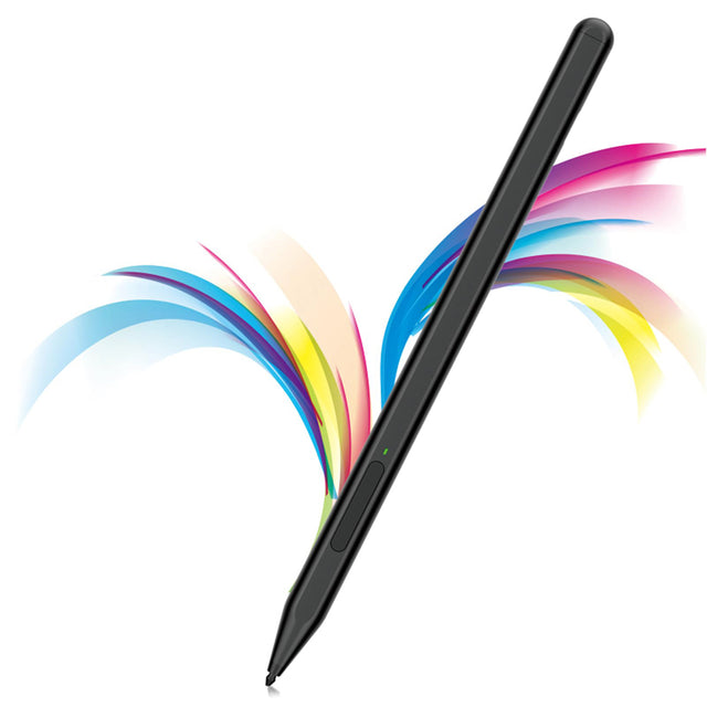 Stylus Techsuit Stylus Pen (F97), for Microsoft Surface, Active, Type-C, Palm Rejection, Side Adsorption, 90mAh, 5V, 0.2A, Negru