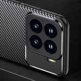Husa de protectie Techsuit CarbonFiber compatibil cu Xiaomi 15 Pro, Negru