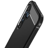 Husa de protectie Spigen Rugged Armor (ACS08891) compatibil cu Samsung Galaxy A16 4G / A16 5G, Negru
