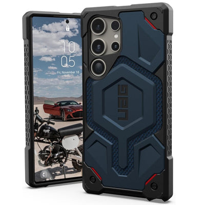 Husa de protectie UAG Monarch Pro MagSafe compatibil cu Samsung Galaxy S26 Ultra, Bleumarin