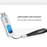 Stick de Memorie Adata AC008-16G-RWE, USB 2.0, 16GB, Alb