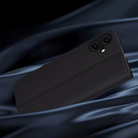 Husa de protectie Techsuit Magskin Book compatibil cu Samsung Galaxy A06, Negru