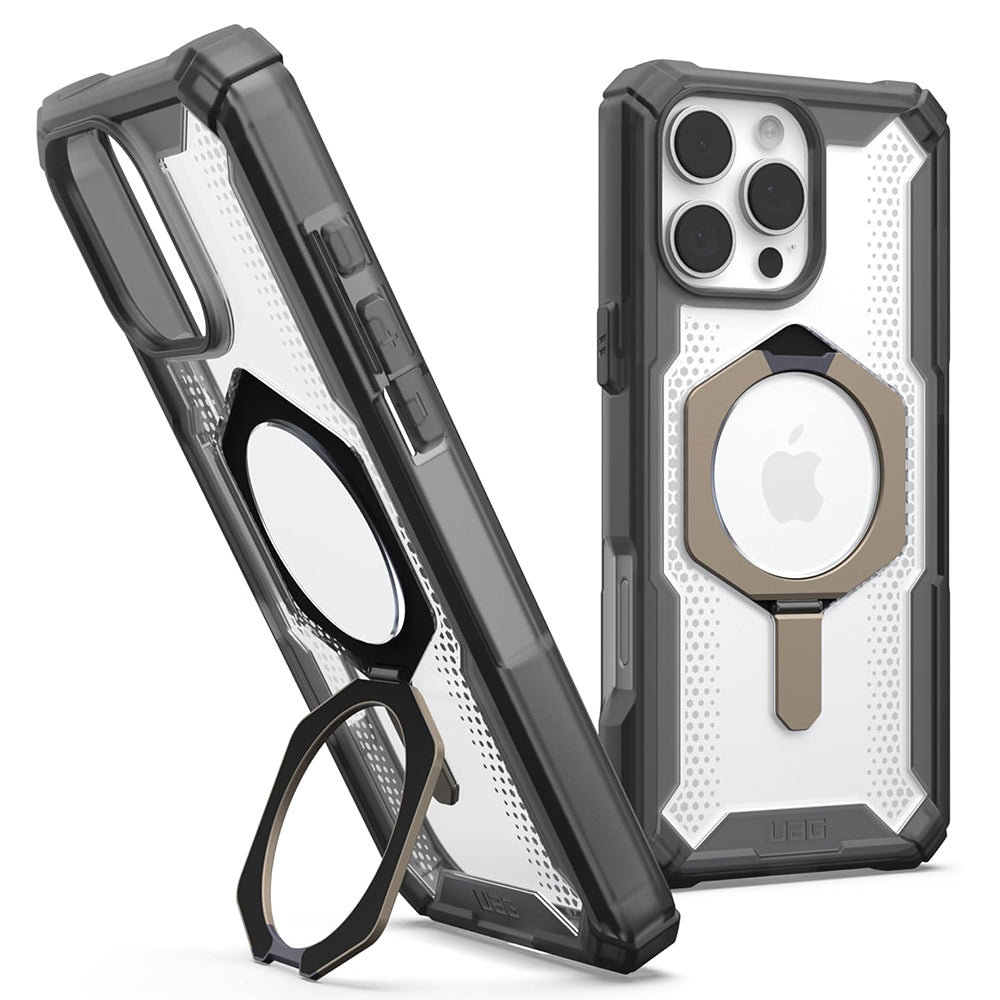 Husa de protectie UAG Plasma XTE MagSafe compatibil cu iPhone 16 Pro, Ash Titanium