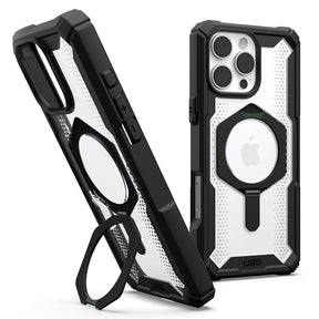 Husa de protectie UAG Plasma XTE MagSafe compatibil cu iPhone 16 Pro Max, Negru Clear