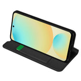Husa de protectie Techsuit Magskin Book compatibil cu Samsung Galaxy S24 FE, Negru