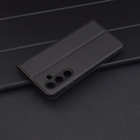 Husa de protectie Techsuit Magskin Book compatibil cu Samsung Galaxy S24 FE, Negru