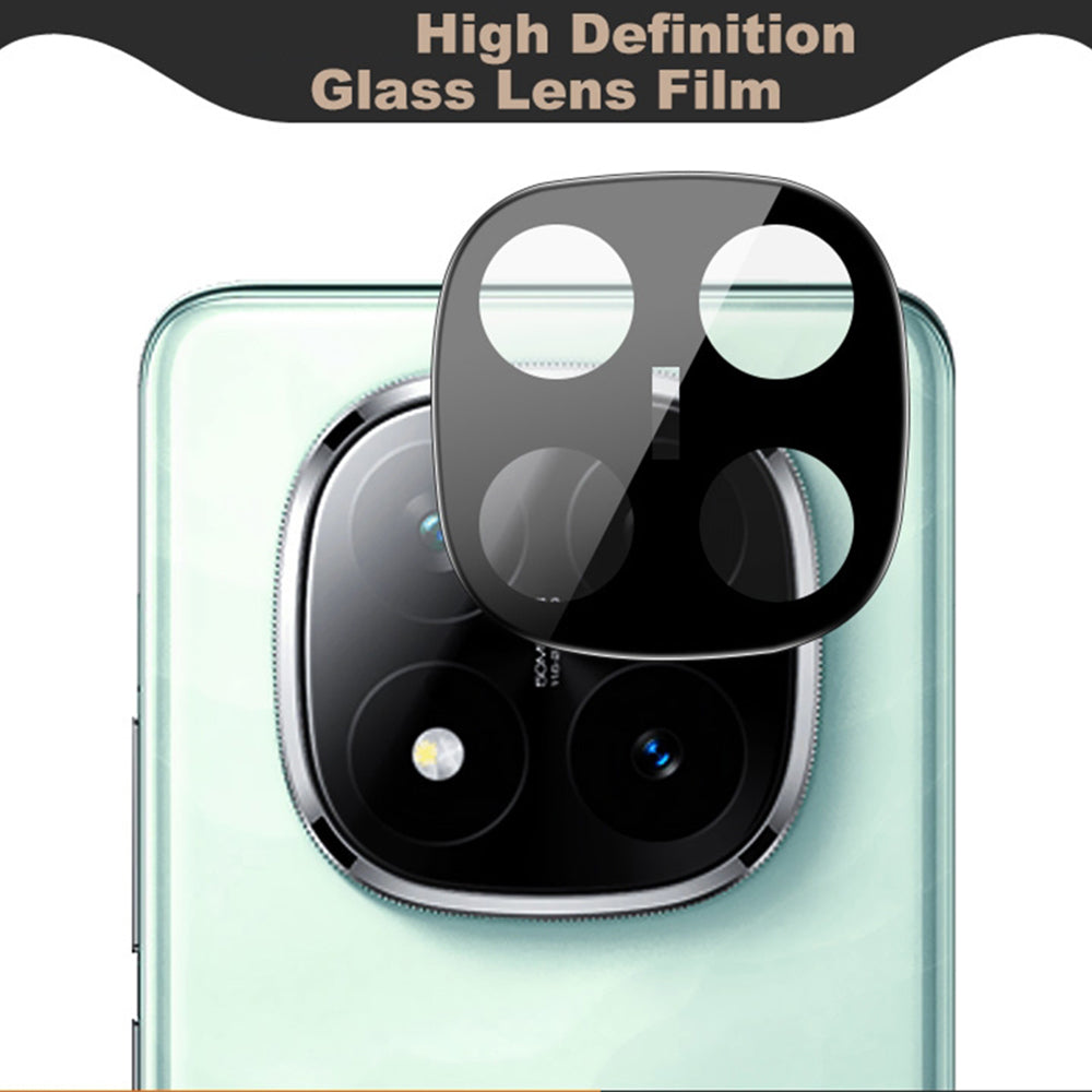 Folie de protectie Techsuit Full Camera Glass compatibil cu Xiaomi Redmi Note 14 Pro+ 5G, Negru