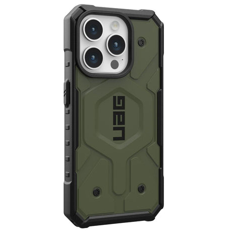 Husa de protectie UAG Pathfinder MagSafe compatibil cu iPhone 15 Pro, Oliv Drab