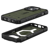 Husa de protectie UAG Pathfinder MagSafe compatibil cu iPhone 15 Pro, Oliv Drab