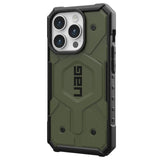 Husa de protectie UAG Pathfinder MagSafe compatibil cu iPhone 15 Pro, Oliv Drab