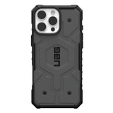 Husa de protectie UAG Pathfinder MagSafe compatibil cu iPhone 16 Pro, Argintiu