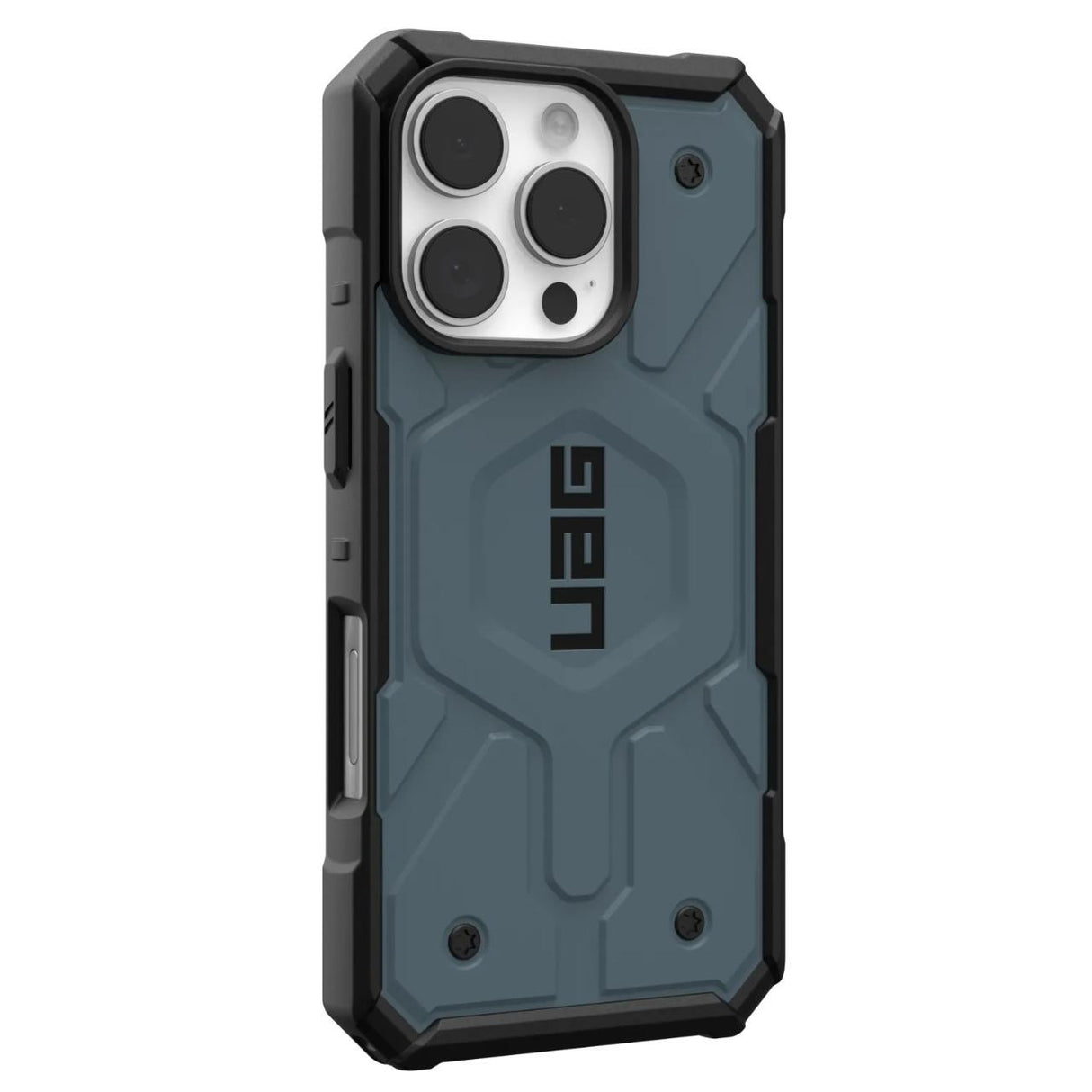 Husa de protectie UAG Pathfinder MagSafe compatibil cu iPhone 16 Pro, Cloud Blue