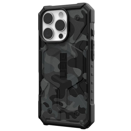 Husa de protectie UAG Pathfinder SE MagSafe compatibil cu iPhone 16 Pro Max, Bleumarin Camo