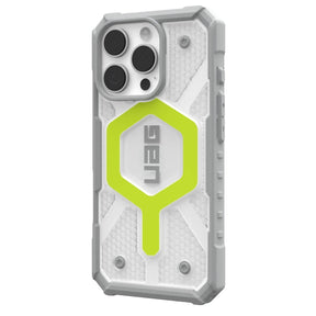 Husa de protectie UAG Pathfinder Clear Magsafe compatibil cu iPhone 16 Pro, Active Neon
